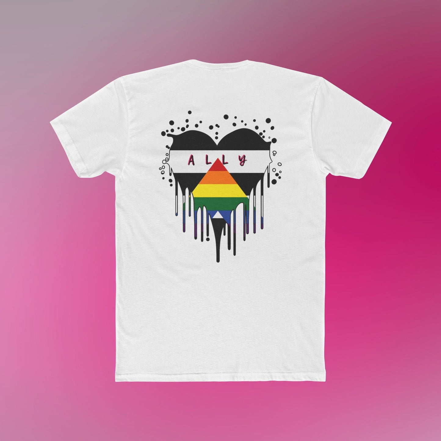 HI-Ally Heart Drip T-Shirt