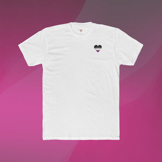 Asexual Pride Heart Gender-Free Tee