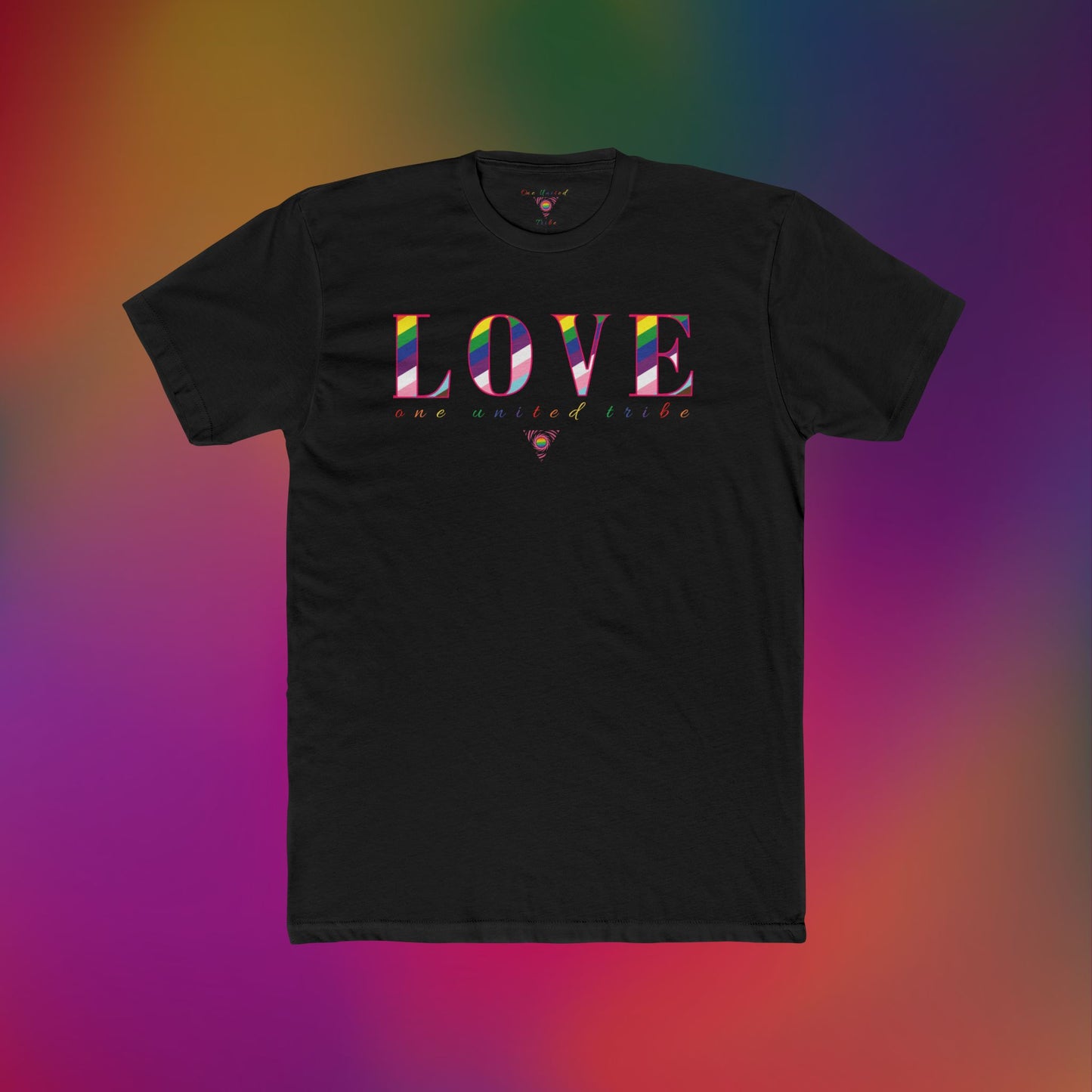 LOVE - Rainbow Pride One United Tribe T-Shirt