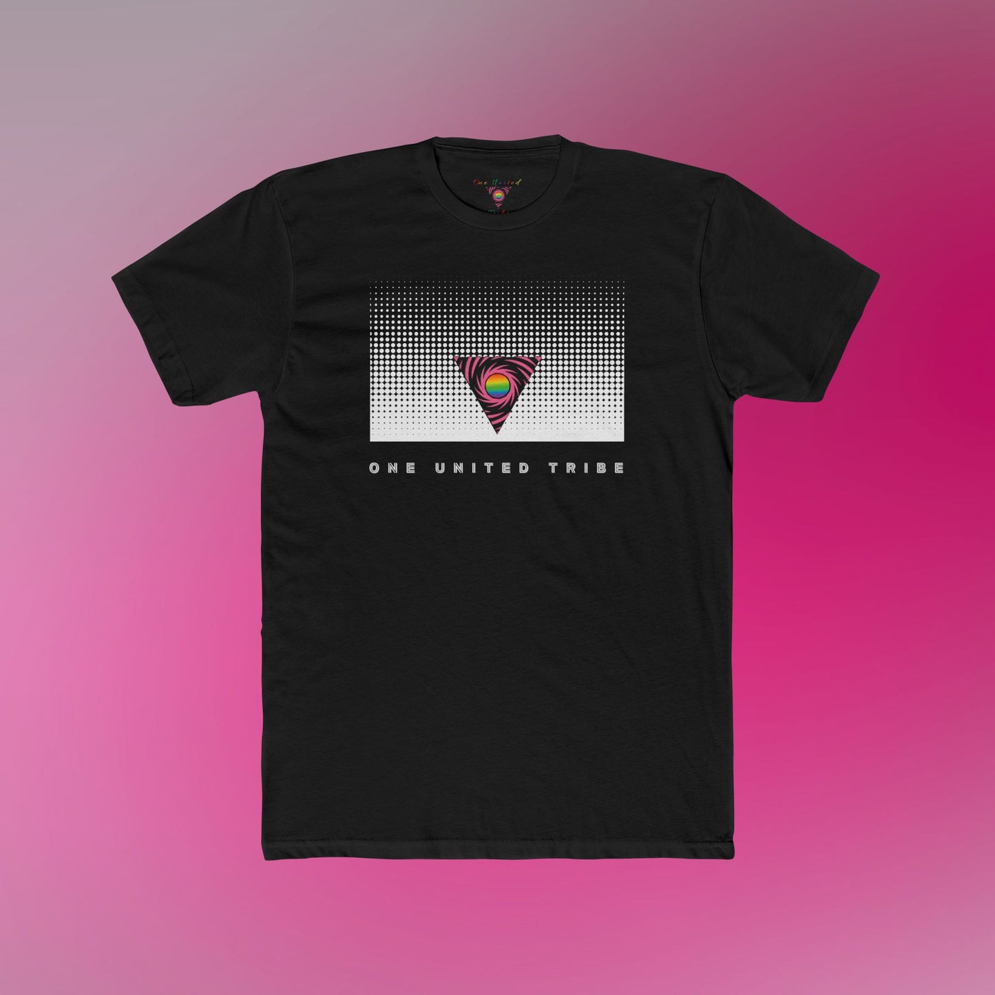One United Tribe - Pink Triangle Tee