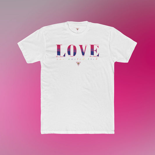 HI-LOVE - Bisexual Pride One United Tribe T-Shirt