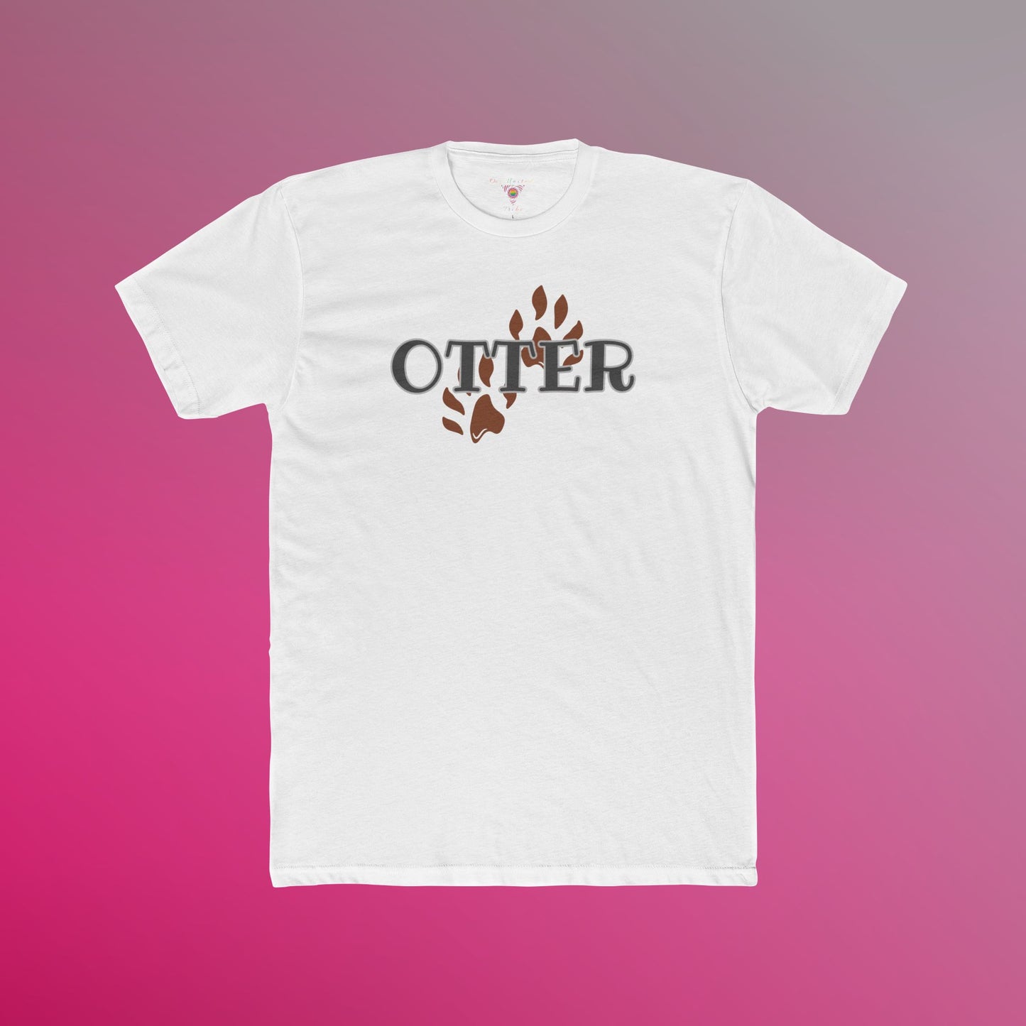 Otter Pride Paw Print T-Shirt