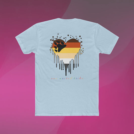 HI-Bear Pride Drip Heart T-Shirt