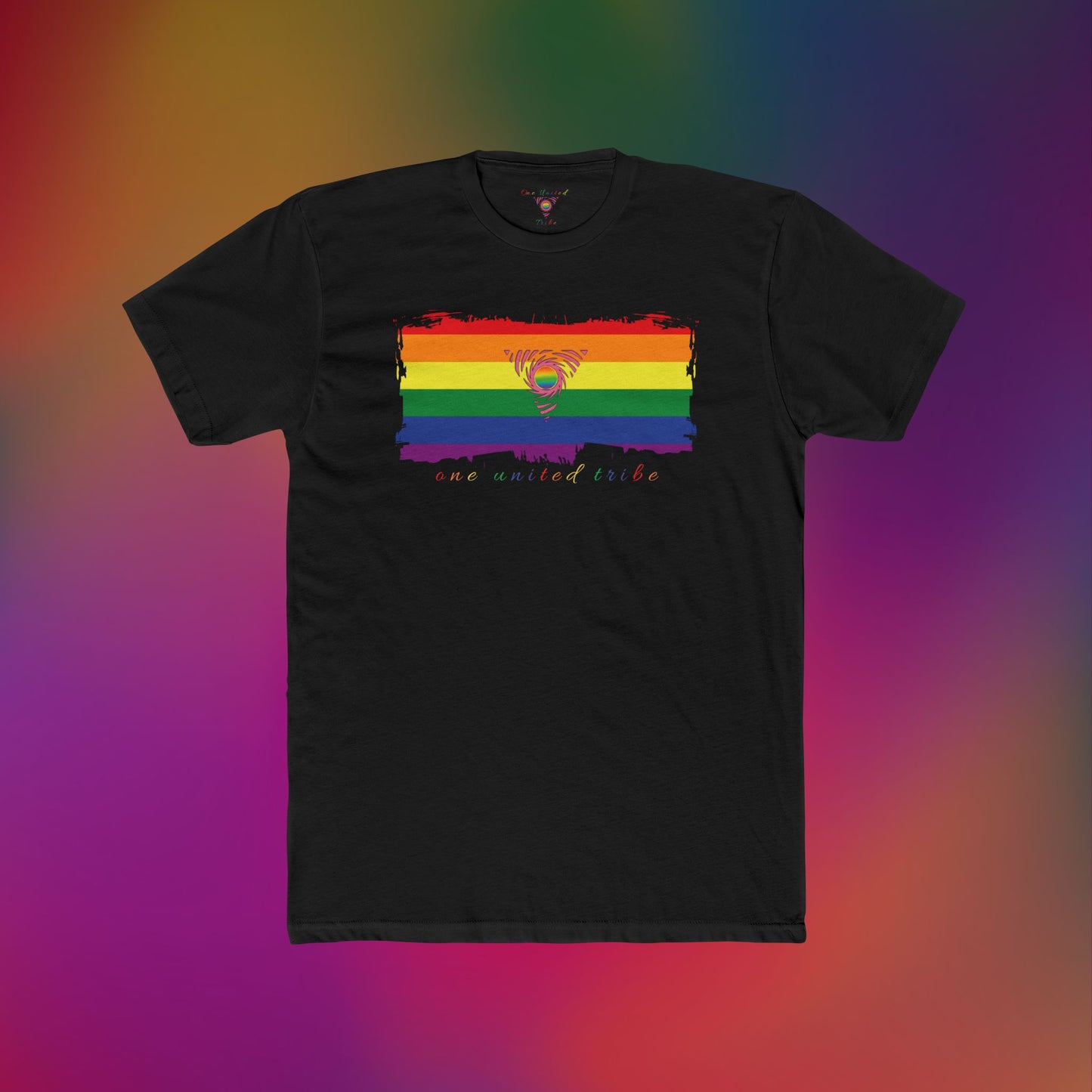 Tattered Rainbow Flag Tee