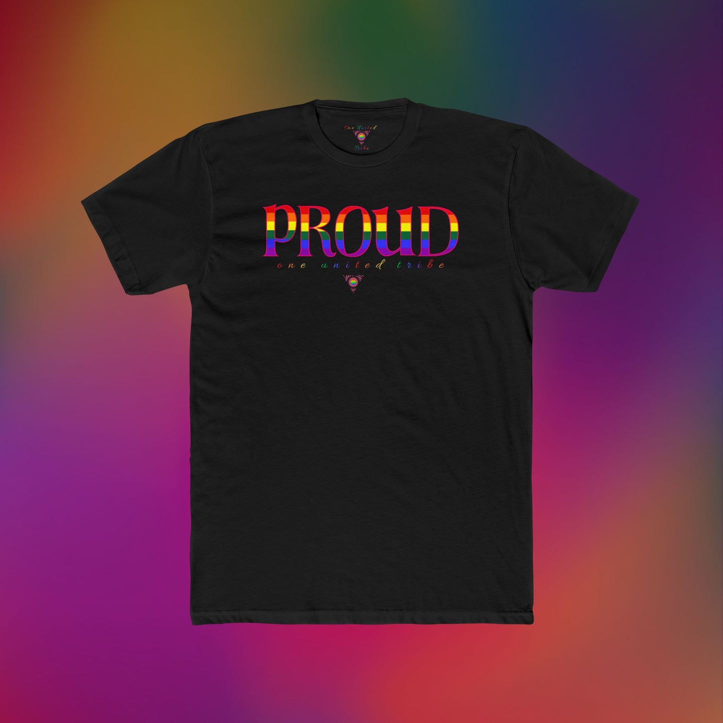 PROUD - Rainbow Pride One United Tribe T-Shirt