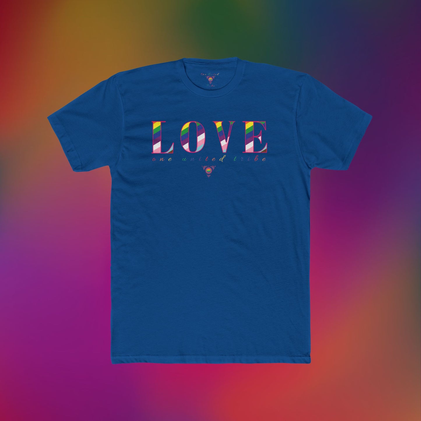 LOVE - Rainbow Pride One United Tribe T-Shirt
