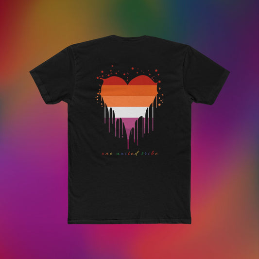 HI-Lesbian Pride Heart T-Shirt
