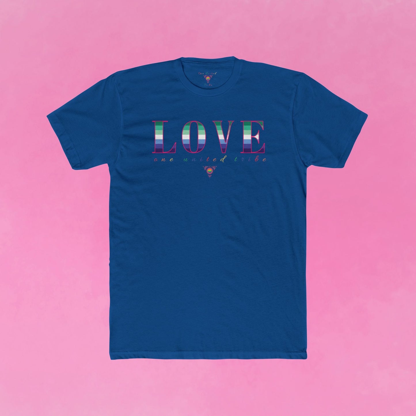 HI-LOVE - Gay Male Pride One United Tribe T-Shirt