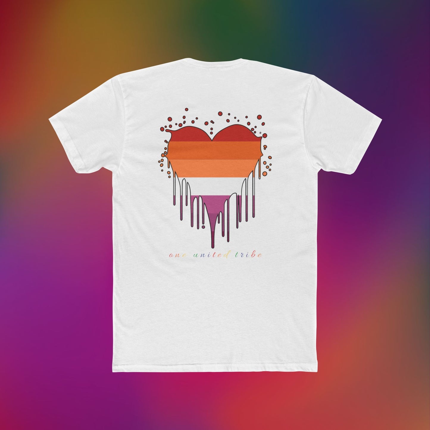 HI-Lesbian Pride Heart T-Shirt
