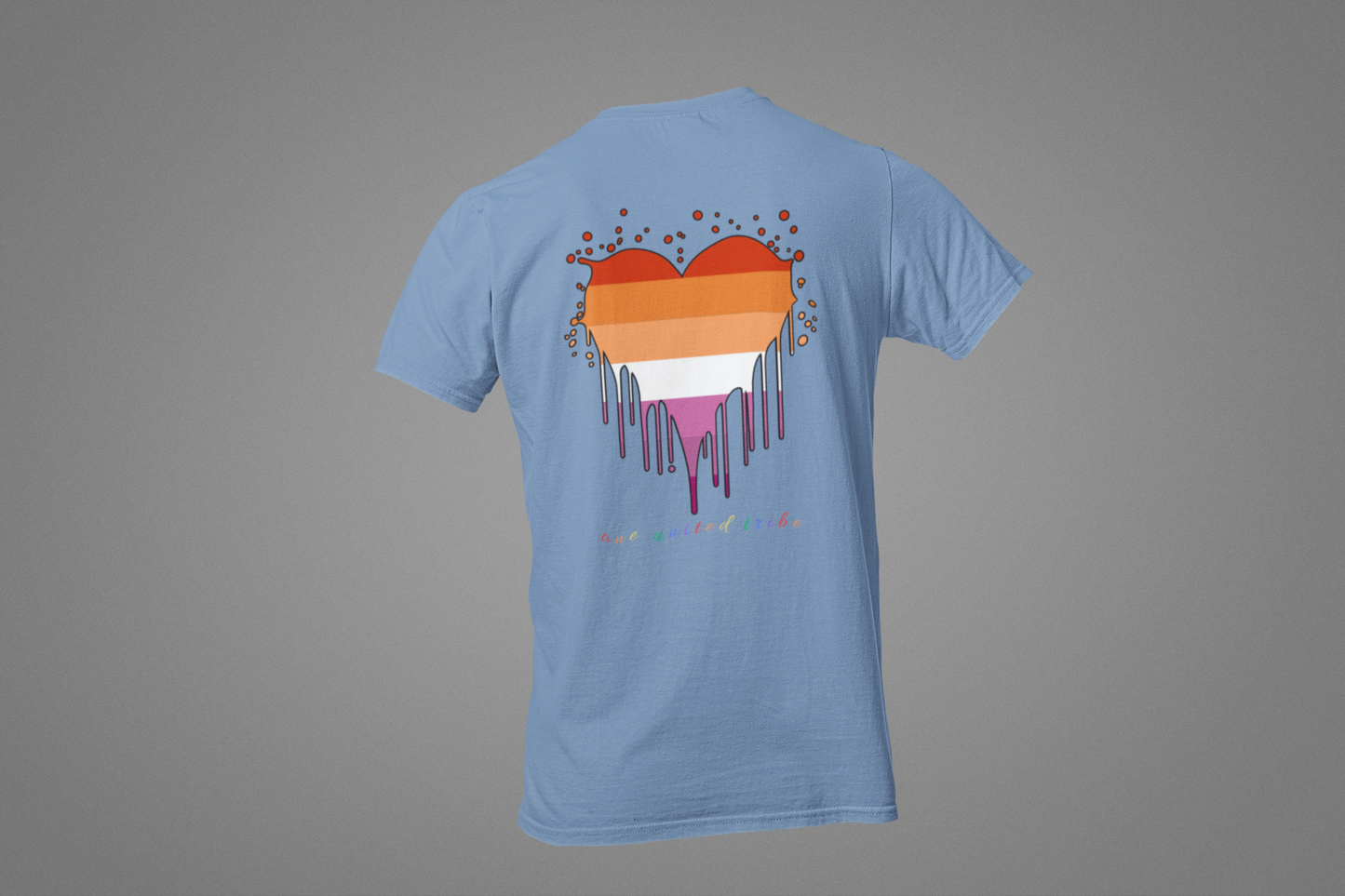 Lesbian Pride Heart T-Shirt