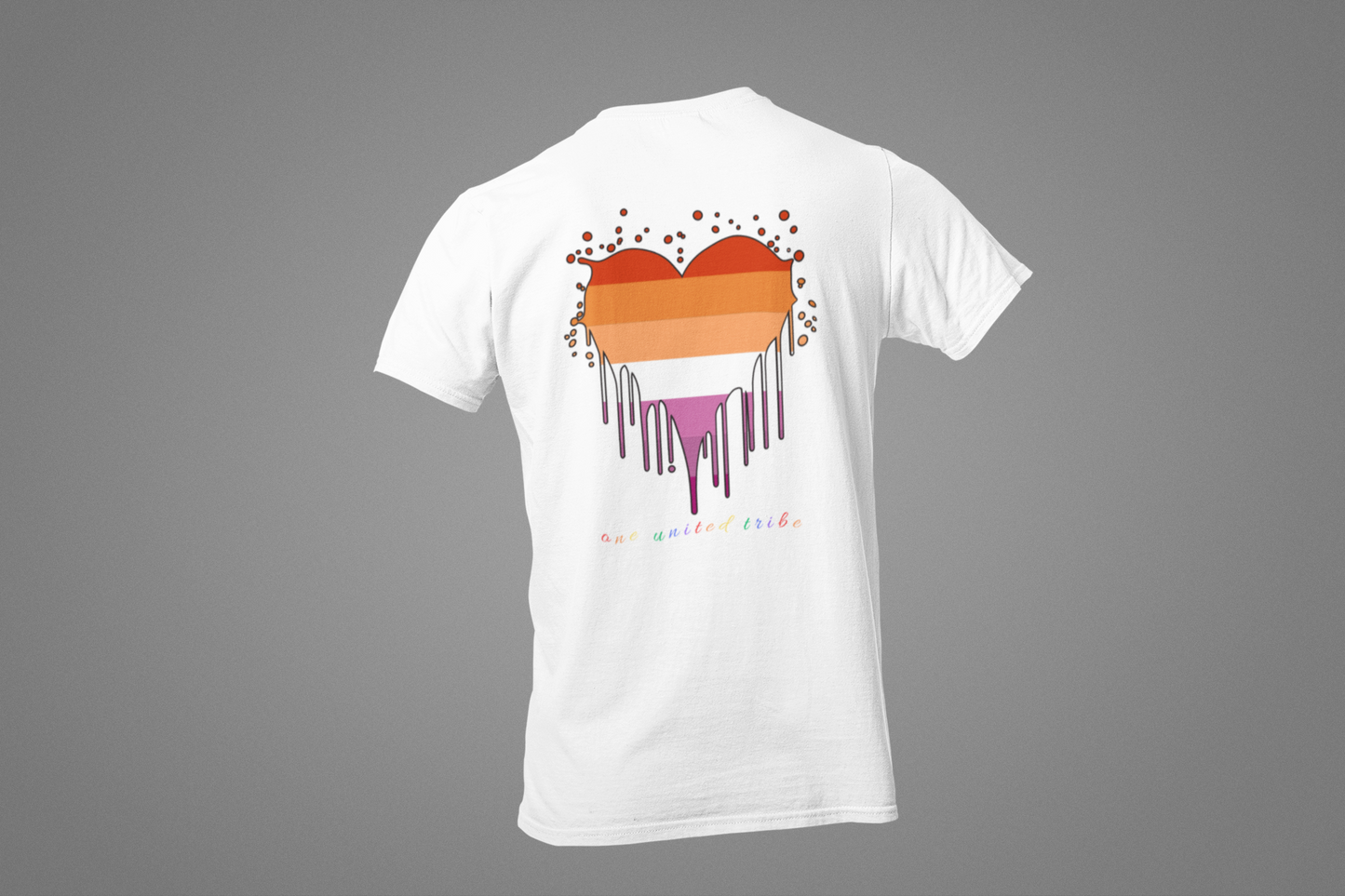 Lesbian Pride Heart T-Shirt