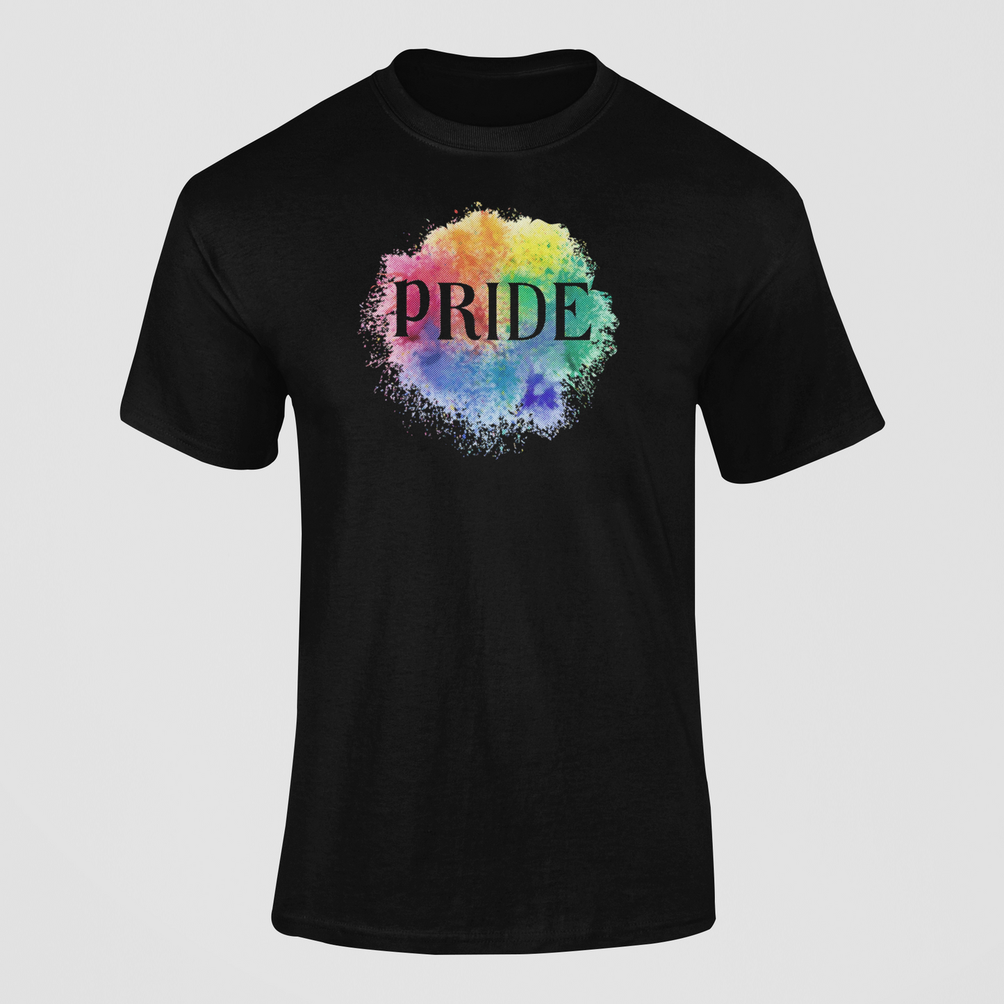 PRIDE - Rainbow Paint Splatter T-Shirt