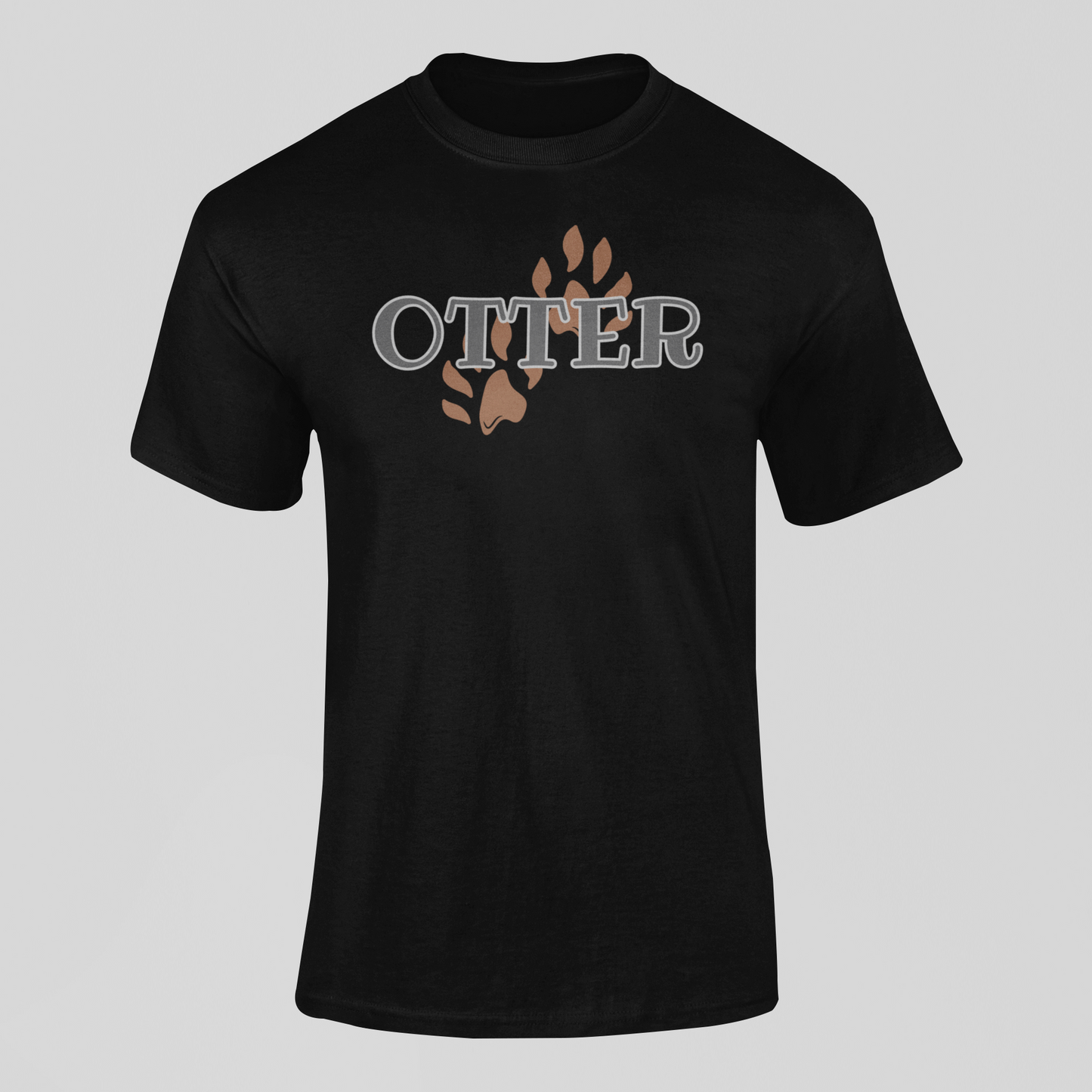 Otter Pride Paw Print T-Shirt