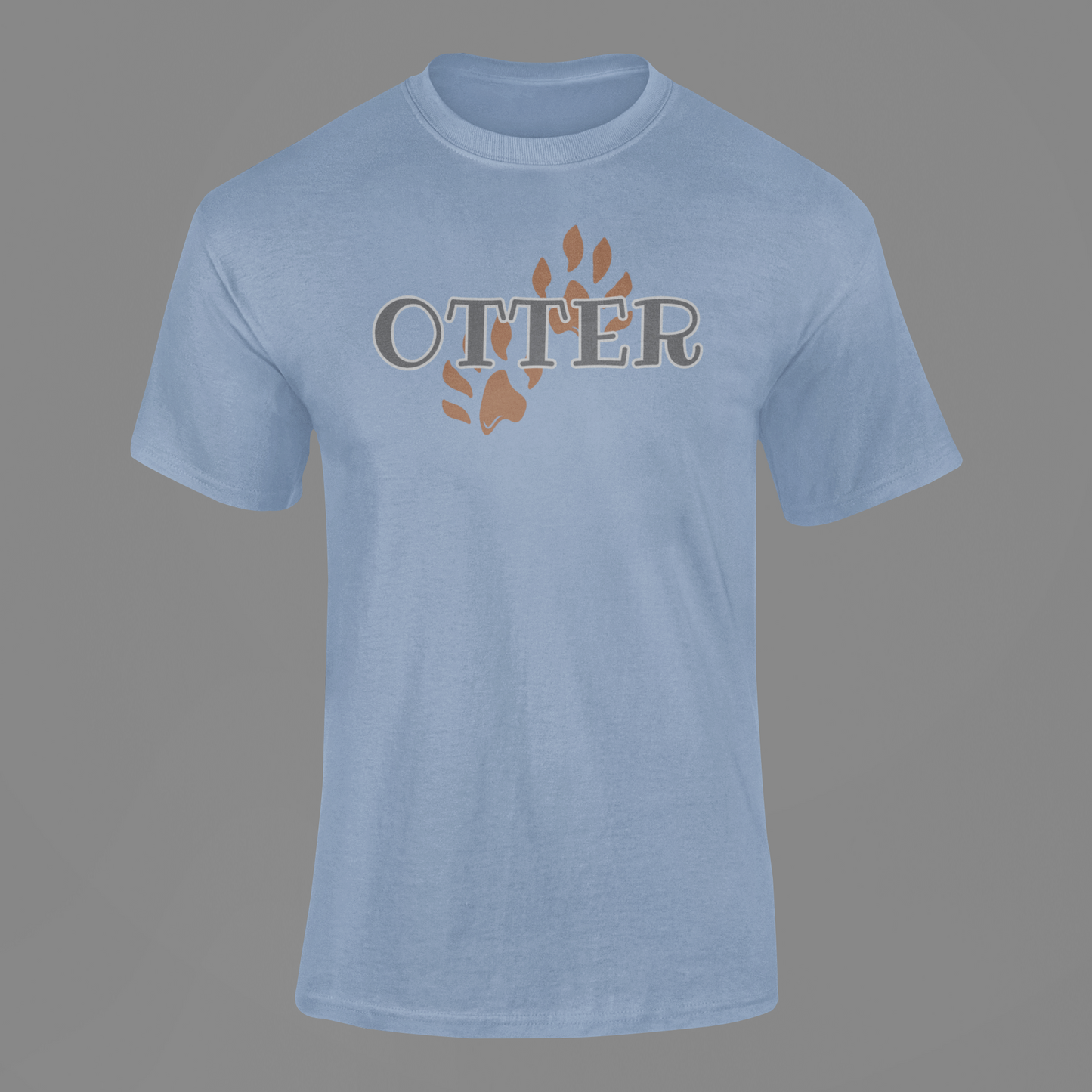 Otter Pride Paw Print T-Shirt