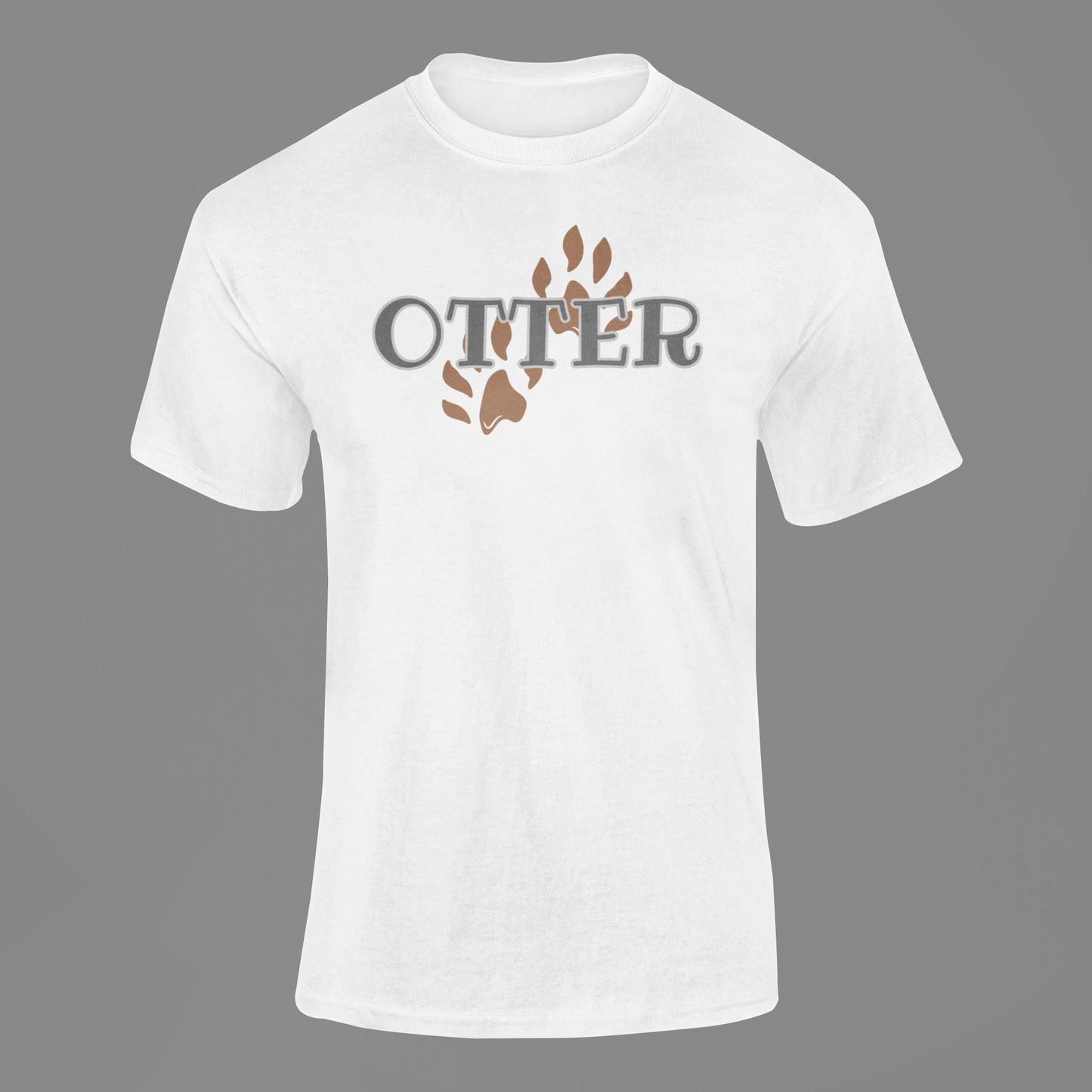 Otter Pride Paw Print T-Shirt