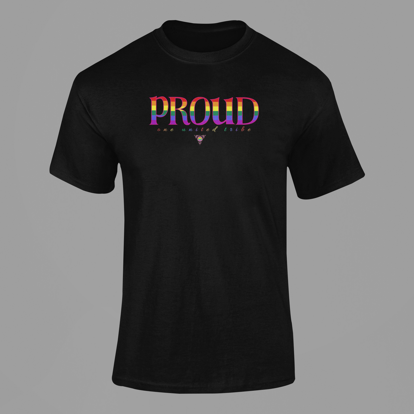 PROUD - Rainbow Pride One United Tribe T-Shirt