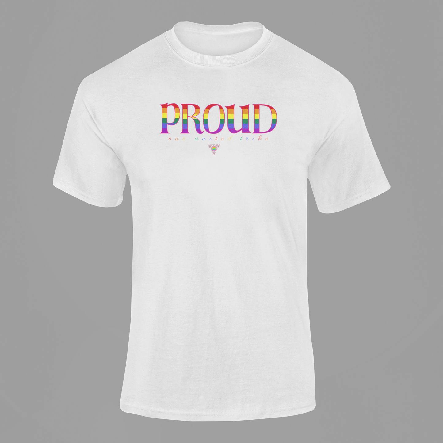 PROUD - Rainbow Pride One United Tribe T-Shirt