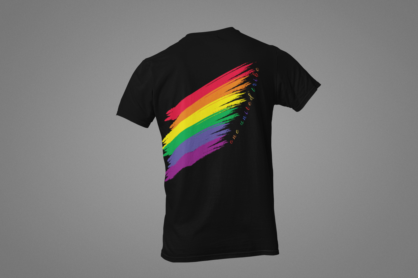 Pride Brushstroke (Back) T-Shirt