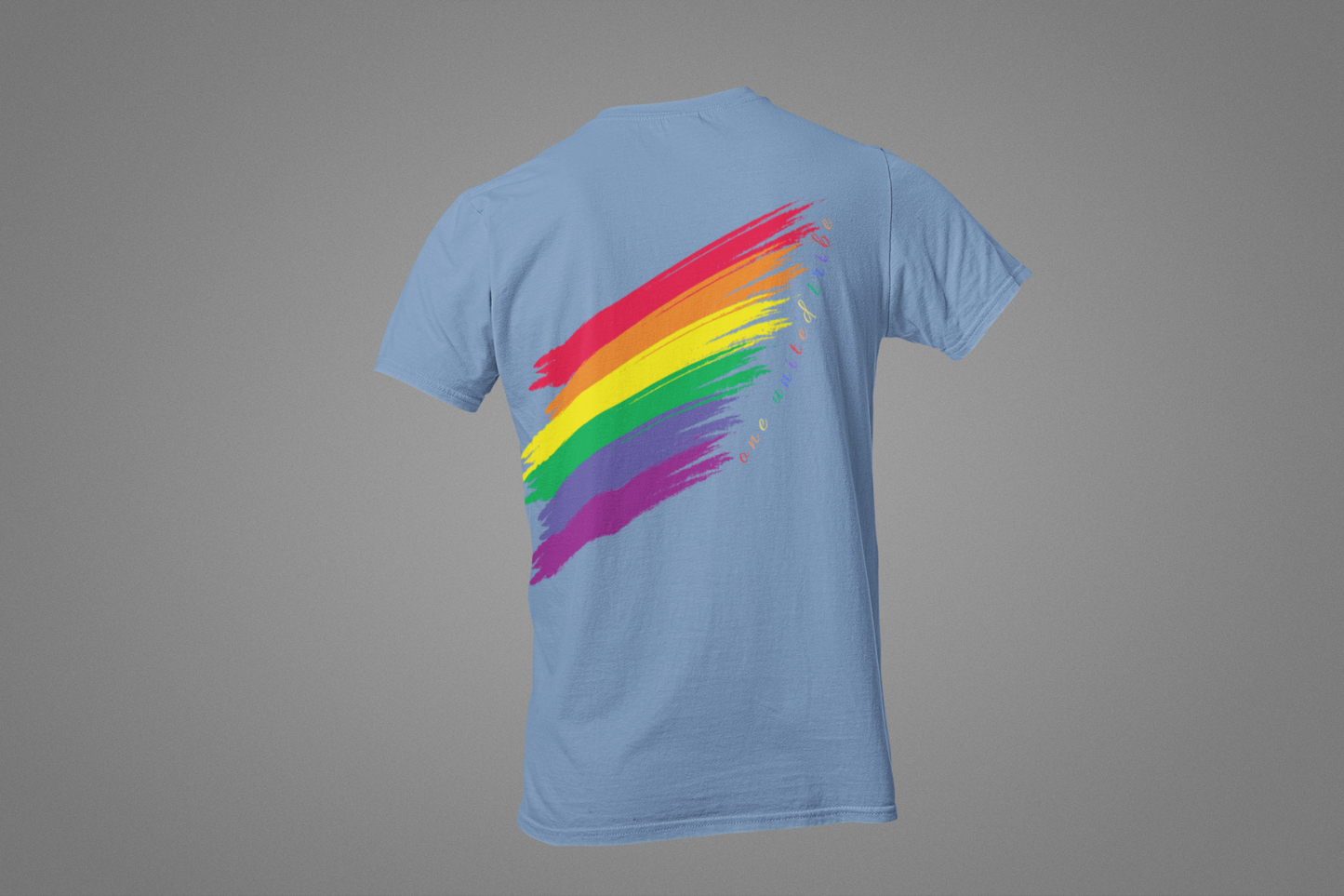 HI-Pride Brushstroke (Back) T-Shirt
