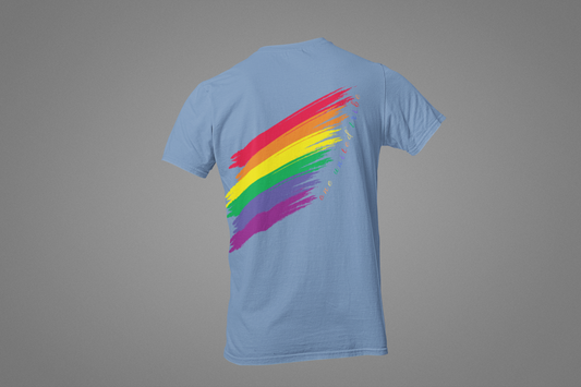 HI-Pride Brushstroke (Back) T-Shirt