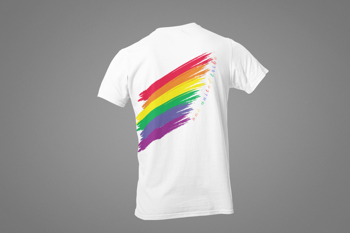 Pride Brushstroke (Back) T-Shirt