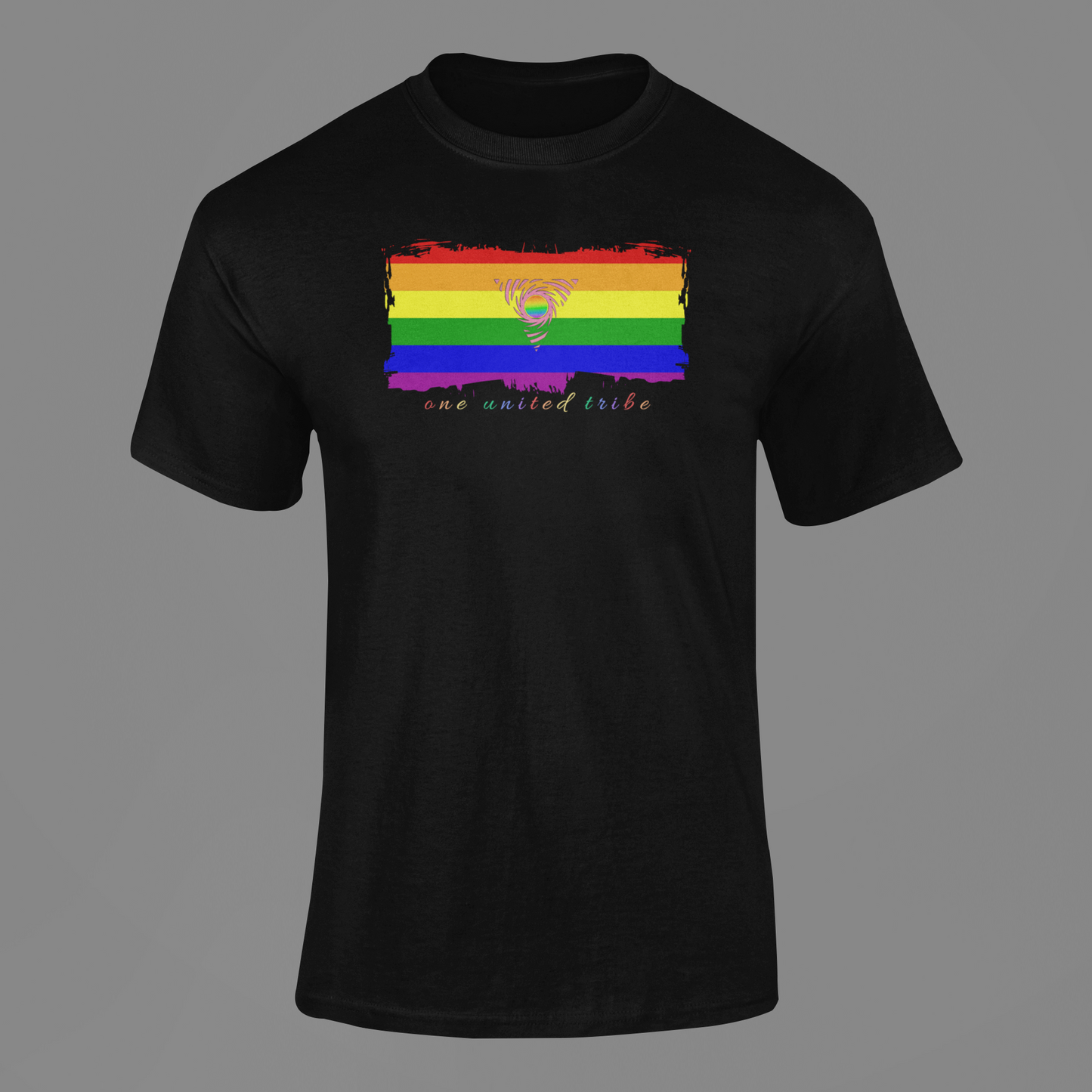 Tattered Rainbow Flag Tee