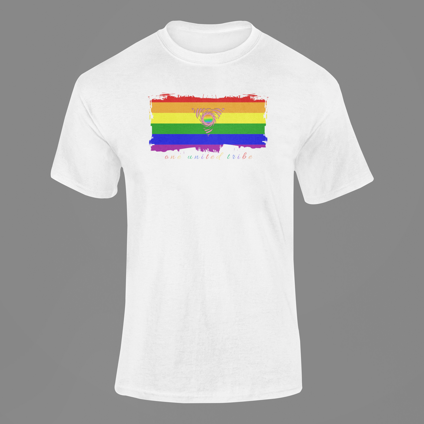 Tattered Rainbow Flag Tee